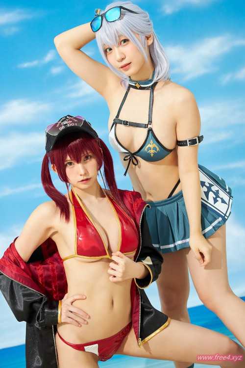 YJ×ホロライブ写真集, デジタル限定 YJ Photo Book 「絵にも描けないお宝」 Set.02