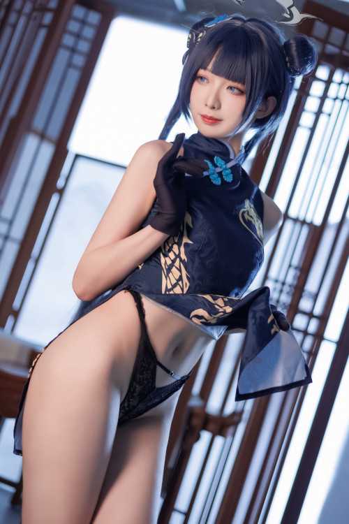 Cosplay 封疆疆v 碧蓝档案 妃咲