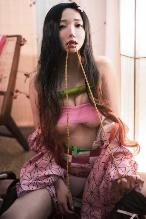 Son Yeeun 손예은, BLUECAKE &Pink Oni’ Set.01