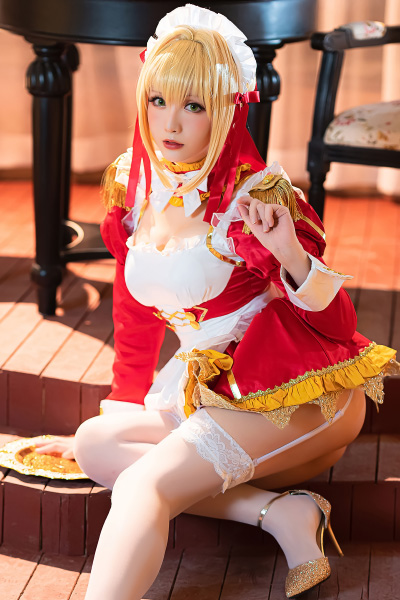 [Hoshilily 星之迟迟] Nero Claudius Maid ネロ・クラウディウス